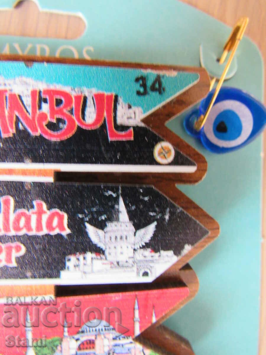 Auction Authentic 3D magnet from Turkey, Istanbul with the eye of Nazar Auction Authentic 3D magnet from Turkey, Istanbul with the eye of Nazar