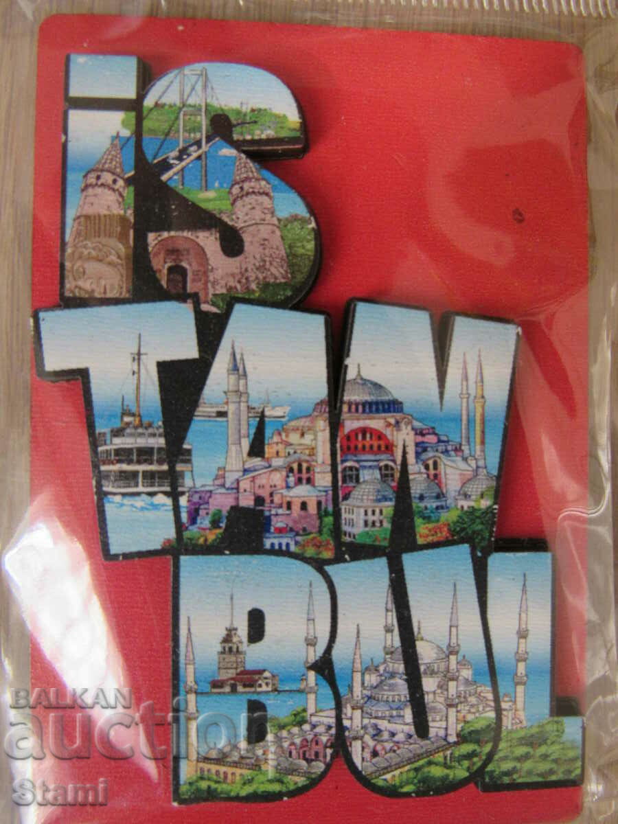 Authentic 3D magnet from Turkey, Istanbul