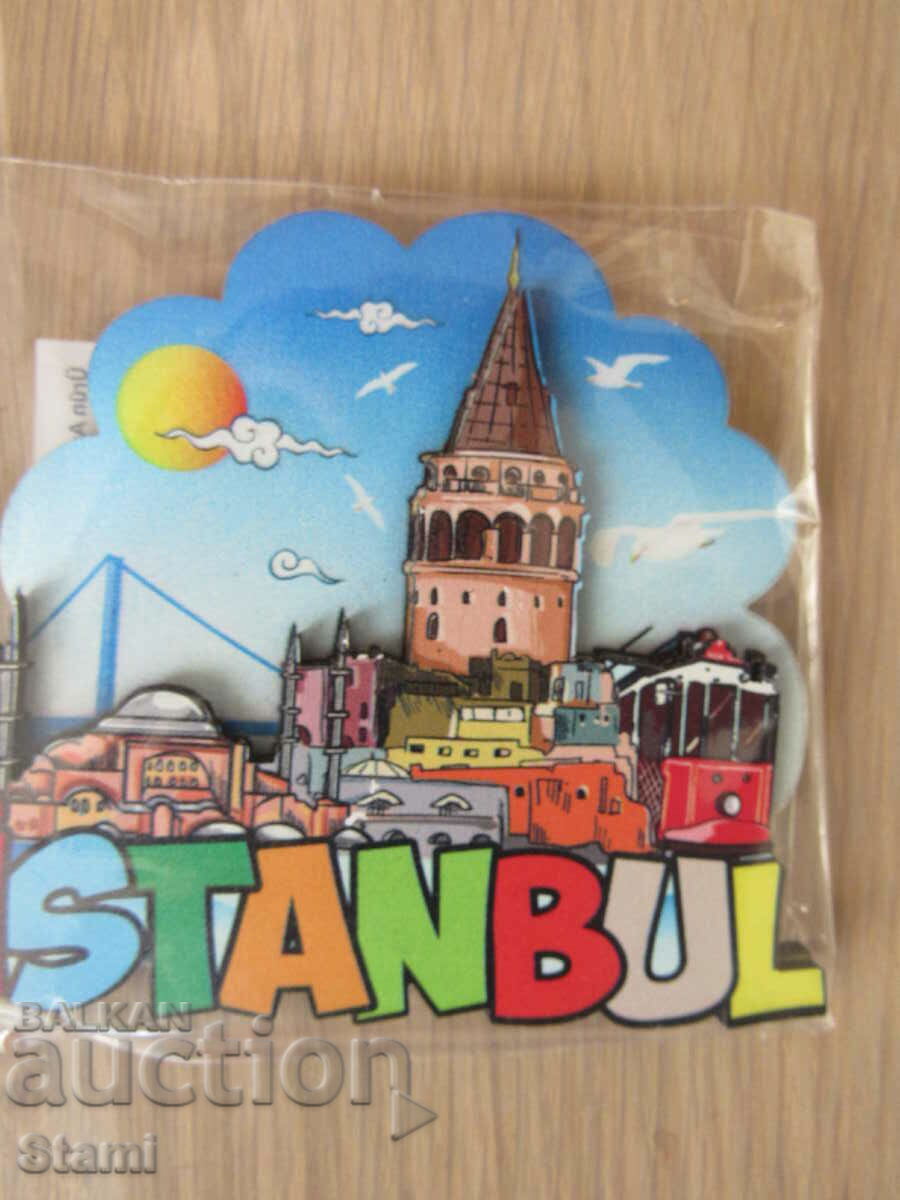 Автентичен 3D магнит от Турция, Истанбул