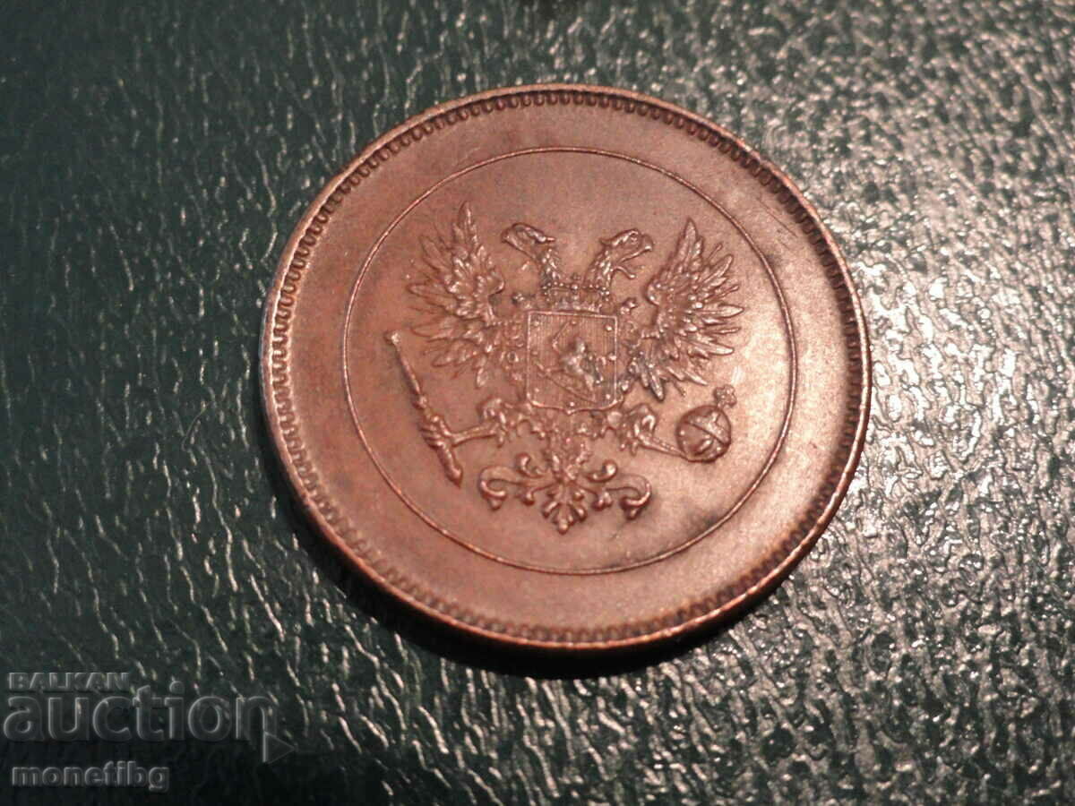 Russia (for Finland) 1917 - 5 pennies (Double-headed eagle) - 6 Russia (for Finland) 1917 - 5 pennies (Double-headed eagle) - 6