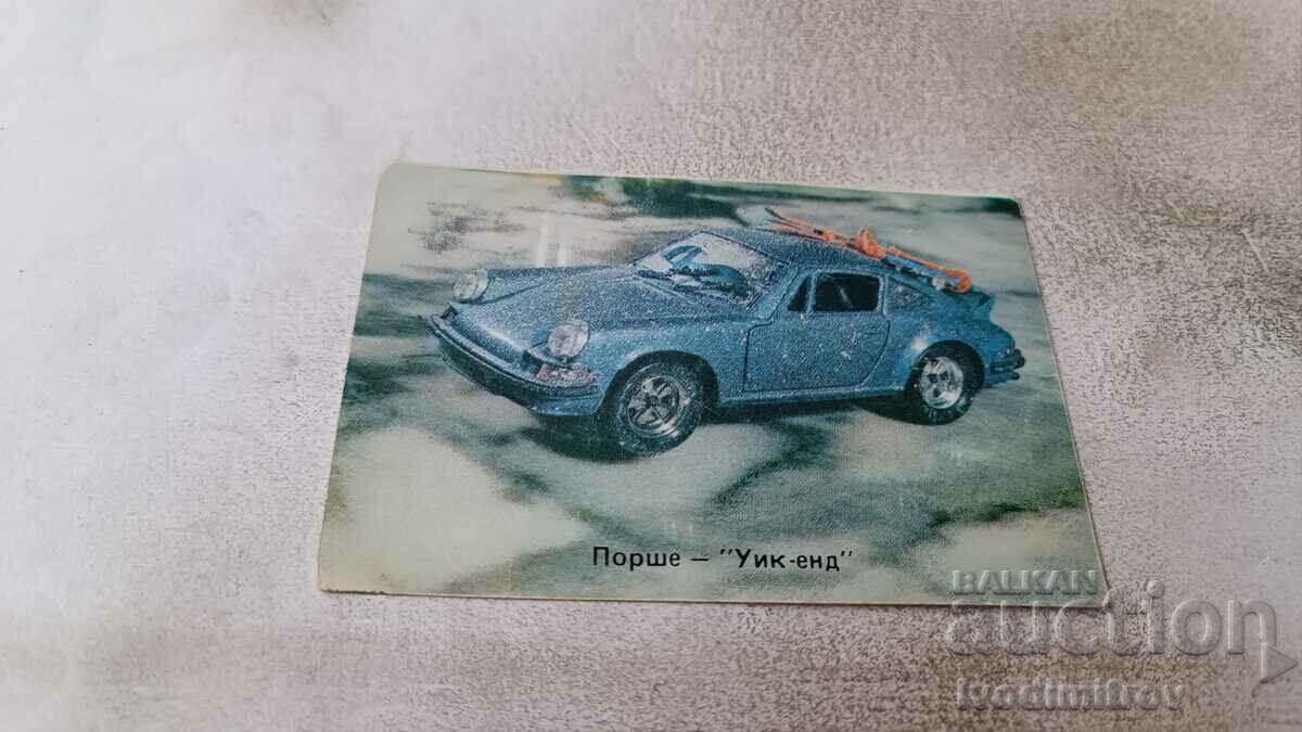 Calendar Porsche - Weekend 1983