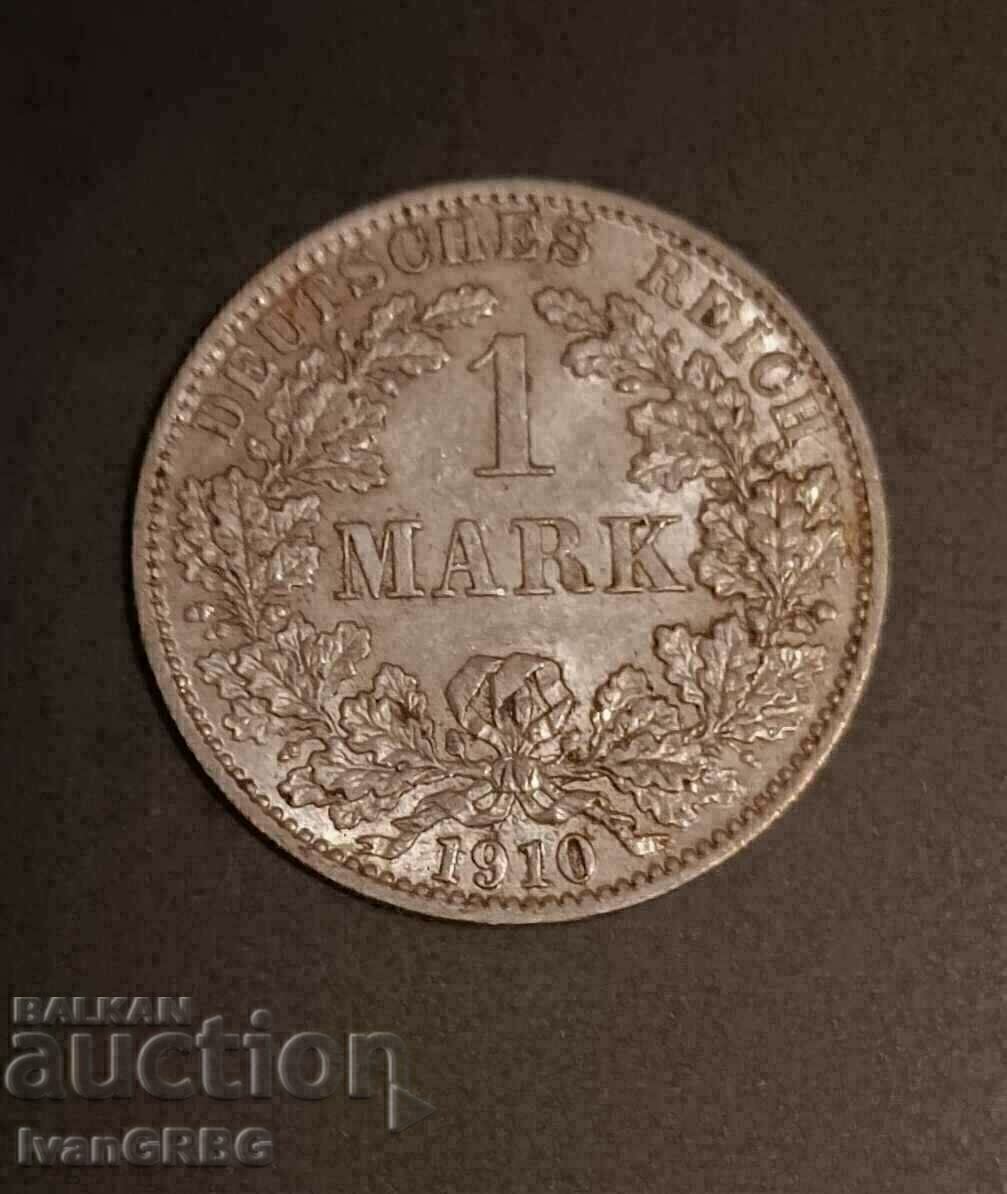 1 mark 1910 Germany SILVER 1 mark 1910 Germany SILVER