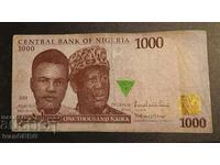 1000 найра Нигерия 2013 1000 найри 1000 naira Nigeria