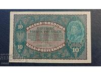 Polonia, 10 timbre 1919