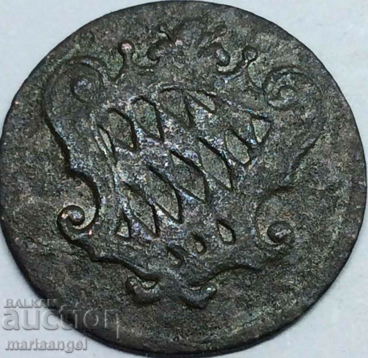 1 пфениг 1765 Германия Бавария - рядка