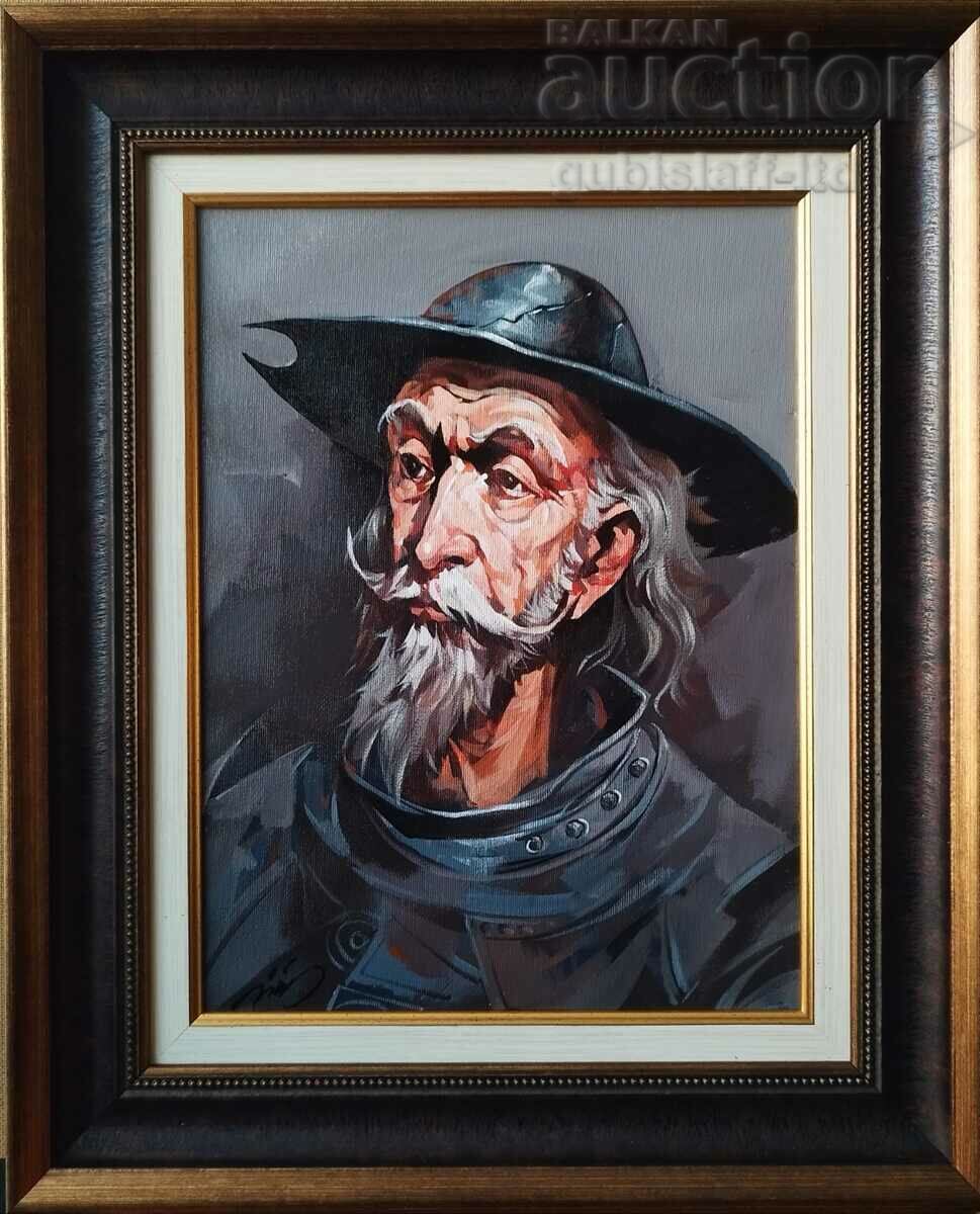 Картина, "Дон Кихот", худ. доц. Йордан Йорданов