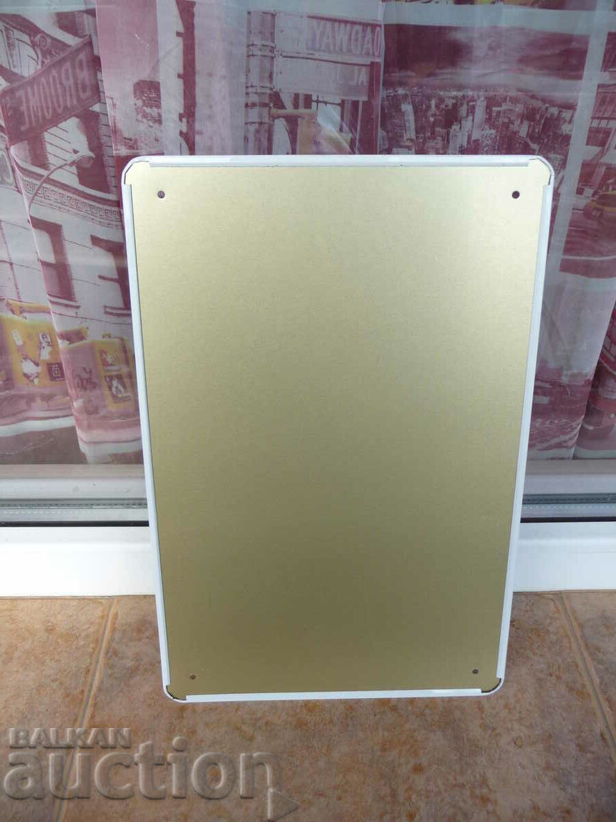 Аукцион Метална табела кола Моя гараж моите правила френски ключ инс Аукцион Метална табела кола Моя гараж моите правила френски ключ инс