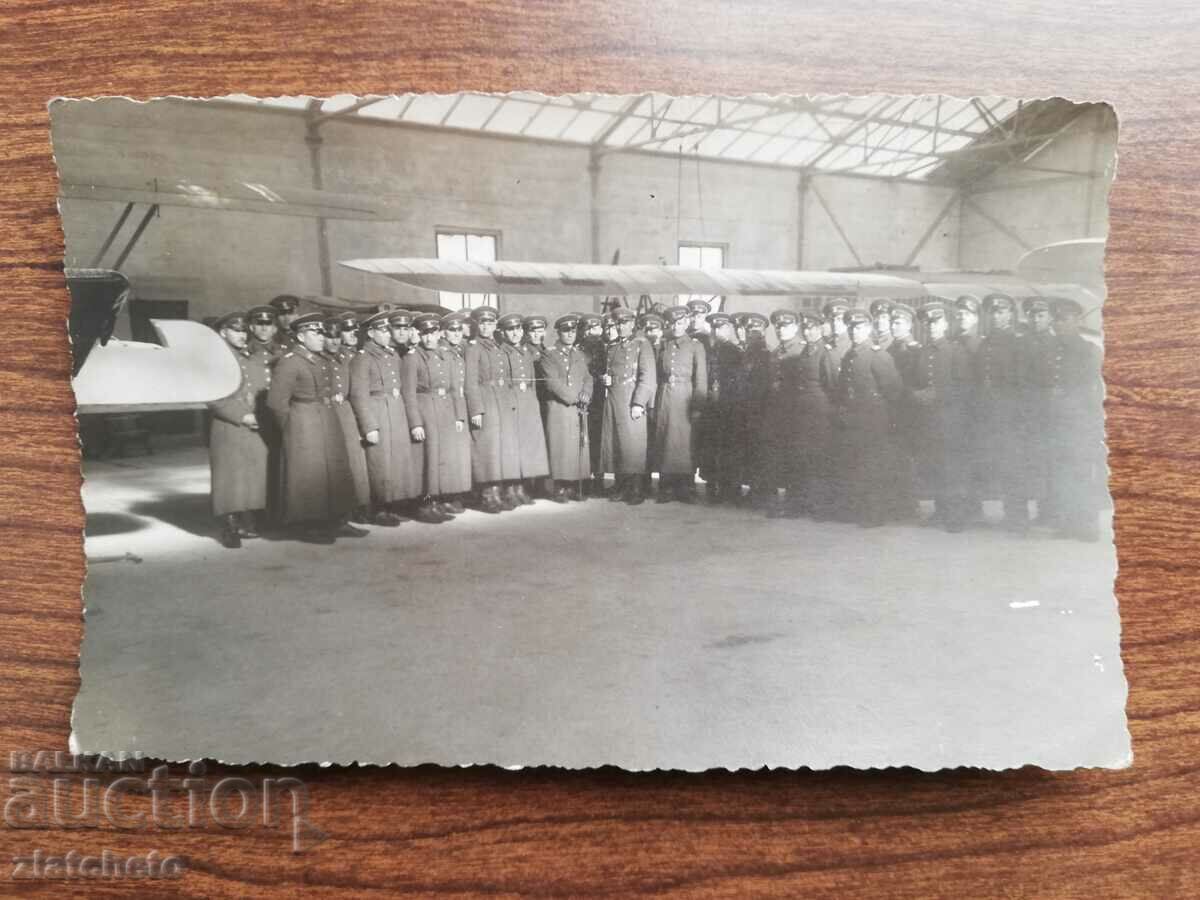 Fotografie veche Regatul Bulgariei - Aeroport - Bozhurishte 1935