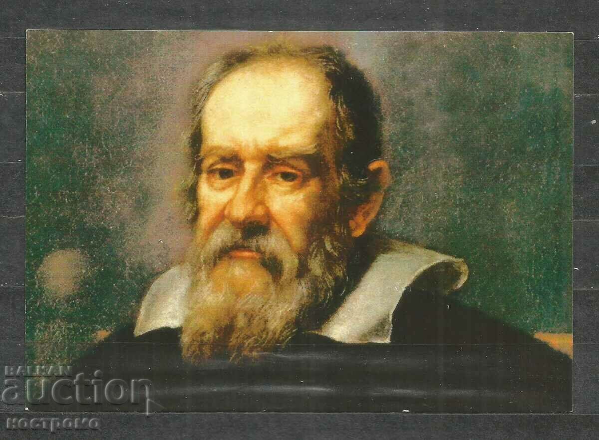 Galileo Galilei - Firenze Galleria UFFIZI Post card - A 1768