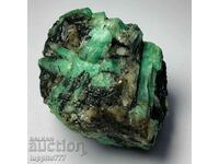 98.85 grams of emerald emerald beryl on a unique matrix