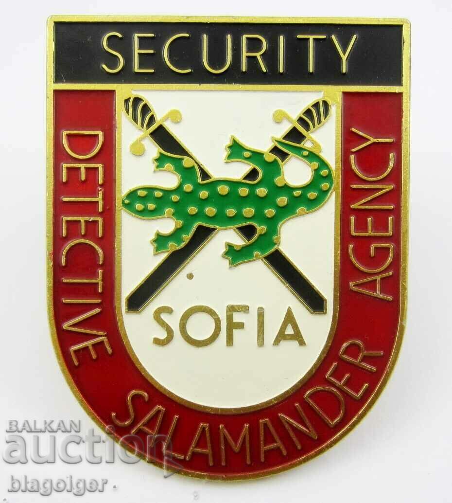 DETECTIVE AGENCY SALAMANDER-LARGE AND SMALL SIGN-SCREW with price 16.00 BGN | € 8.18 DETECTIVE AGENCY SALAMANDER-LARGE AND SMALL SIGN-SCREW with price 16.00 BGN | € 8.18