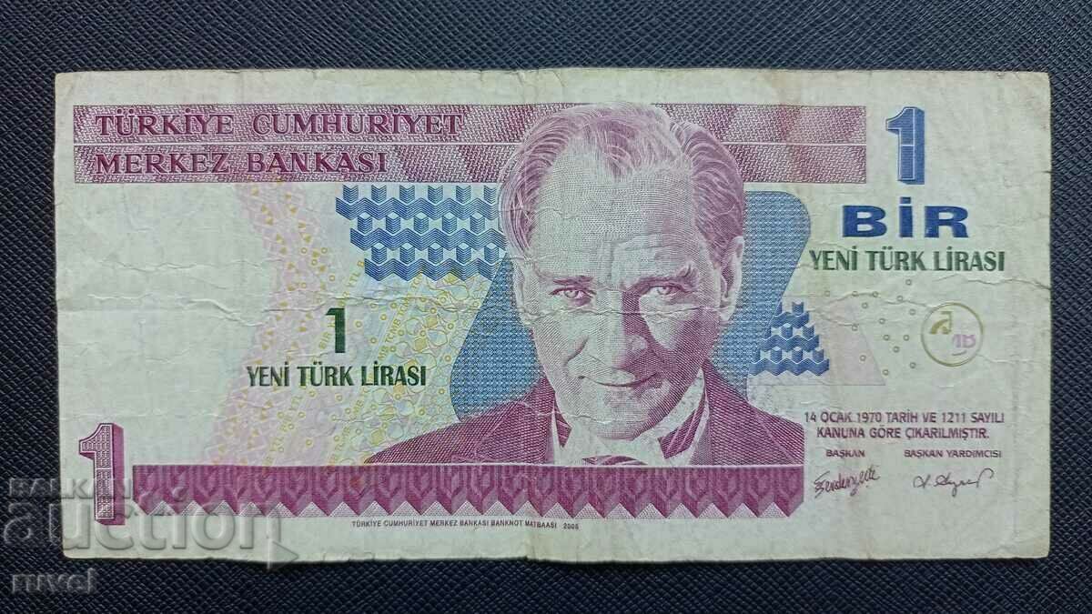 Turkey, 1 New Lira 1970