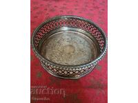 Chic Vintage Silver Plated Candy Box