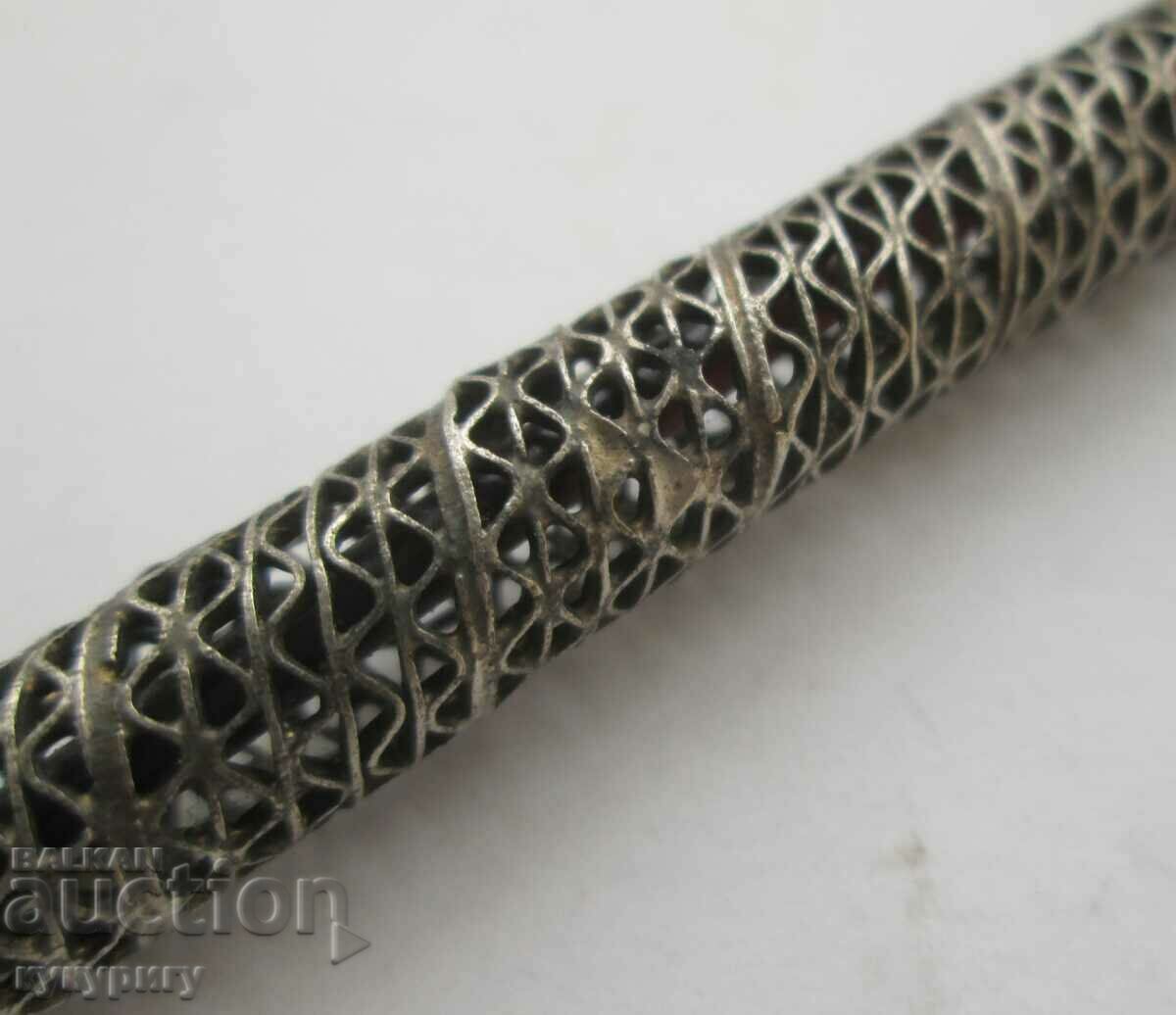 Auction  Old filigree pen filigree handmade