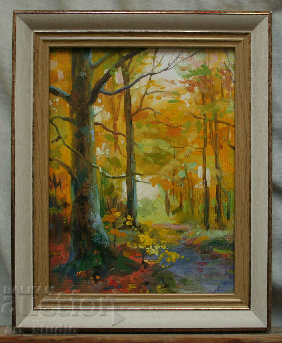 Autumn - oil paints