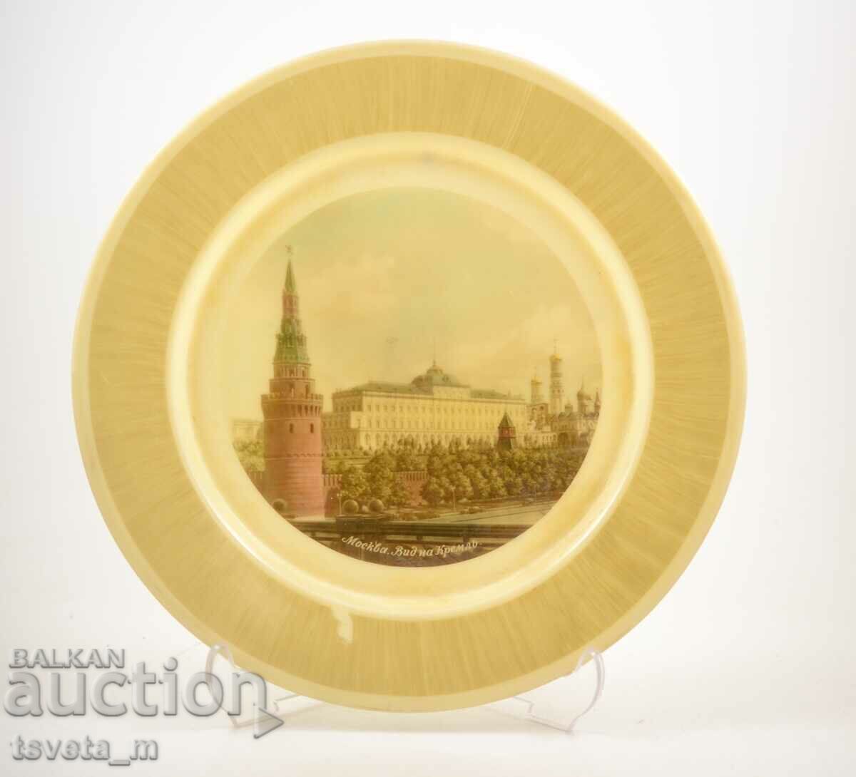 Decorative plastic wall plate MOSCOW KREMLIN
