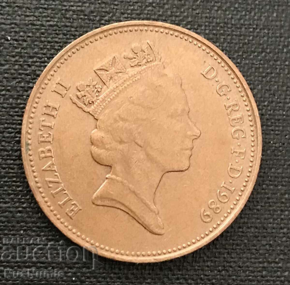 Great Britain. 2 pence 1989 with price 1.20 BGN | € 0.61