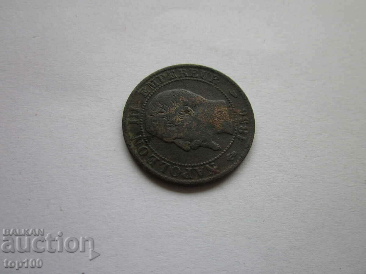 Auction 5 CENTIMES FRANCE 1856 BZC !!! Auction 5 CENTIMES FRANCE 1856 BZC !!!