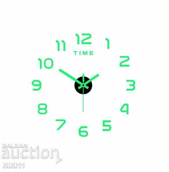 Luminous wall clock 40 cm Luminous wall clock with price 24.00 BGN | € 12.27