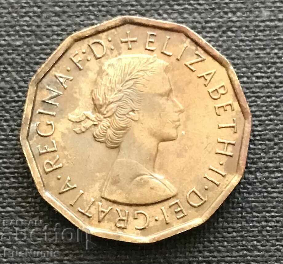 Μεγάλη Βρετανία. 3 πένες 1967 με τιμή 1.20 BGN | € 0.61 Μεγάλη Βρετανία. 3 πένες 1967 με τιμή 1.20 BGN | € 0.61