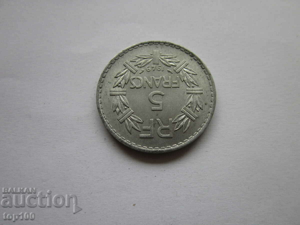 5 FRANCES 1949 AUNC BZC !!! - 5 5 FRANCES 1949 AUNC BZC !!! - 5