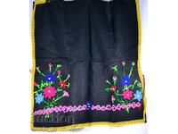 WOOLEN APRON FOR FOLK COSTUME WITH FAUCET EMBROIDERY