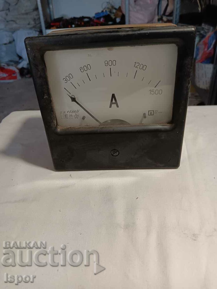Auction Large ammeter Auction Large ammeter