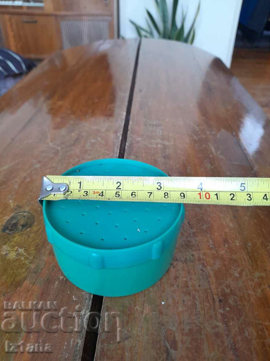 Old fishing bait box with price 10.00 BGN | € 5.11