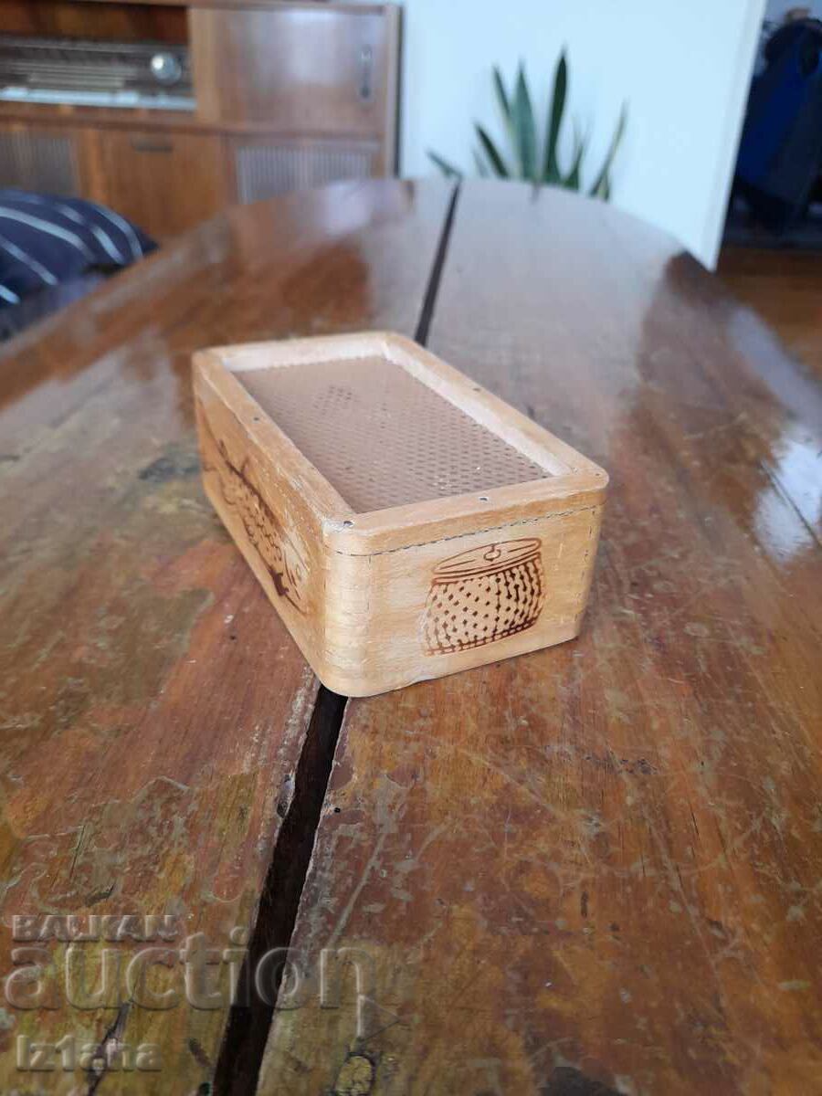 Old fishing bait box with price 15.00 BGN | € 7.67