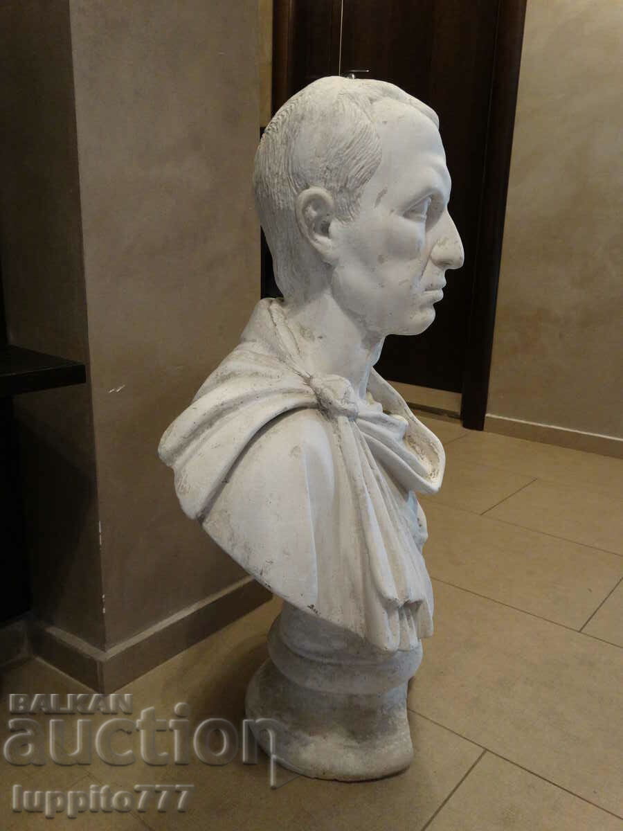 Sculpture CAESAR handmade from concrete with price 950.00 BGN | € 485.73 Sculpture CAESAR handmade from concrete with price 950.00 BGN | € 485.73