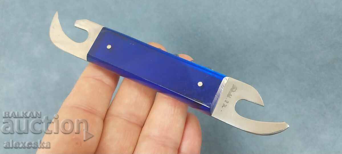 Old bottle opener - "P. Denev" with price 17.00 BGN | € 8.69 Old bottle opener - "P. Denev" with price 17.00 BGN | € 8.69