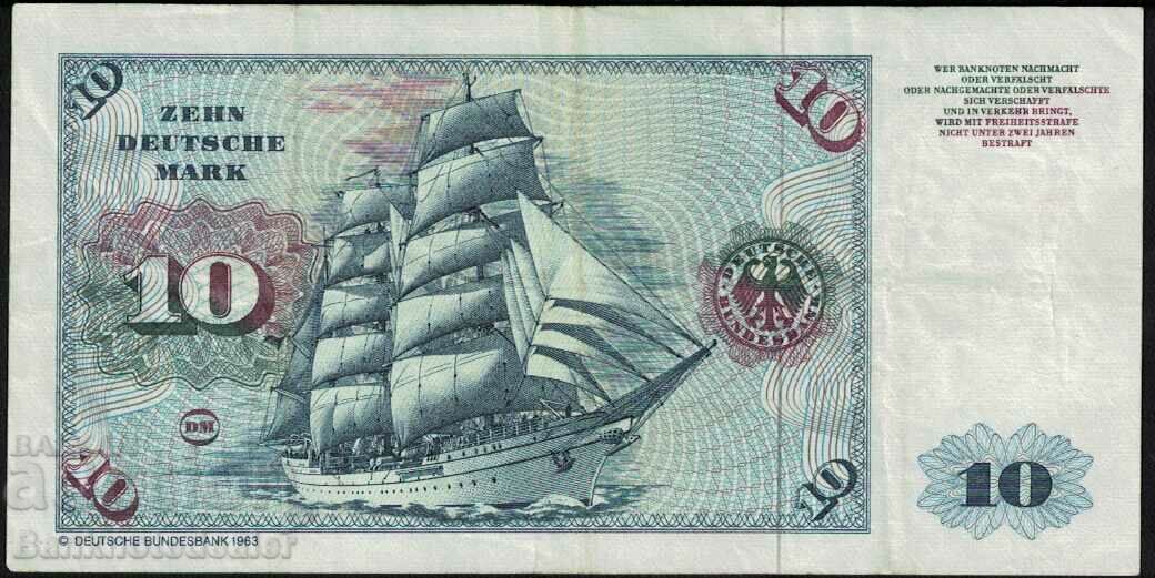 Germany 10 Deutsche Mark 1980 Pick 31d Ref 2296 with price 28.00 BGN | € 14.32 Germany 10 Deutsche Mark 1980 Pick 31d Ref 2296 with price 28.00 BGN | € 14.32