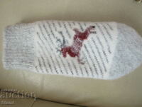 Women's Knitted One-Finger Gloves Voronezh Goat, Russia