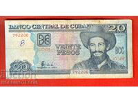 CUBA CUBA 20 Peso issue issue - 2001