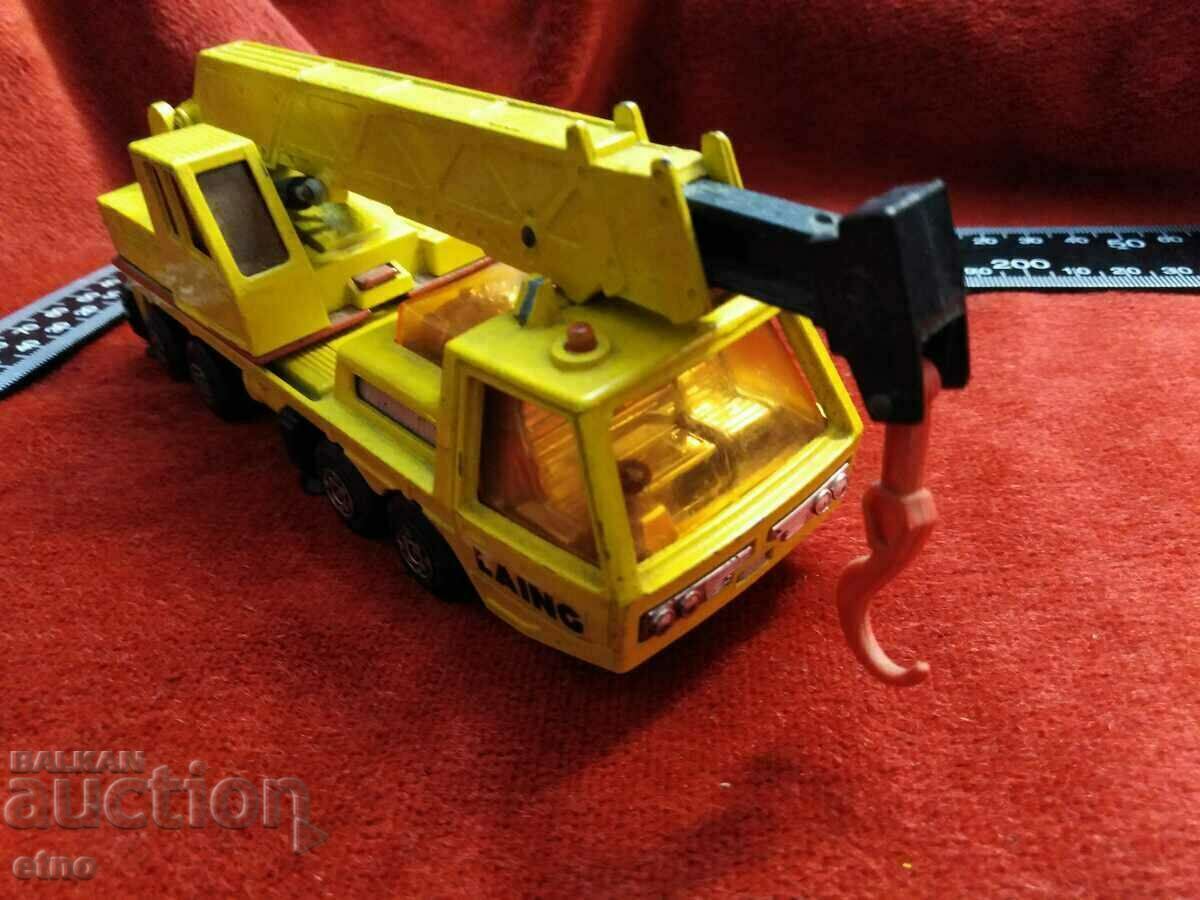 1974 MATCHBOX - ENGLAND, toy, TOYS, truck crane - 6 1974 MATCHBOX - ENGLAND, toy, TOYS, truck crane - 6