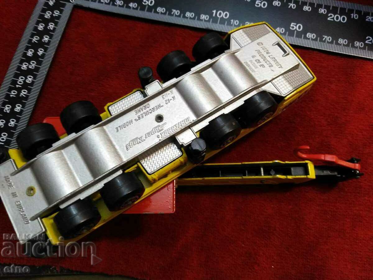 1974 MATCHBOX - ENGLAND, toy, TOYS, truck crane - 7 1974 MATCHBOX - ENGLAND, toy, TOYS, truck crane - 7