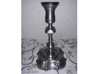 ANTIQUE SOLID ZINC CANDLESTICK