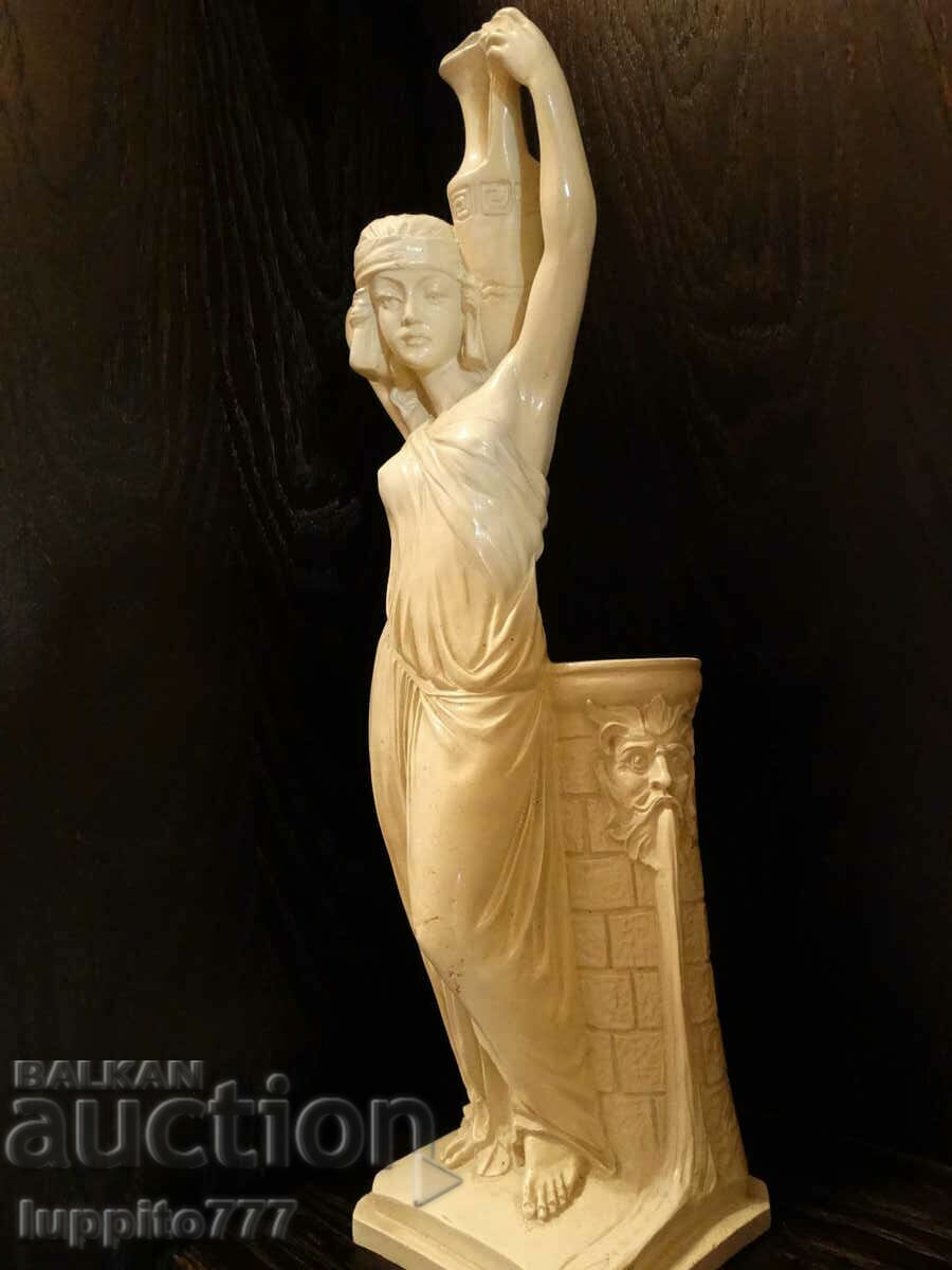 Sculpture statuette of an antique female figure with a jar with price 755.00 BGN | € 386.03 Sculpture statuette of an antique female figure with a jar with price 755.00 BGN | € 386.03