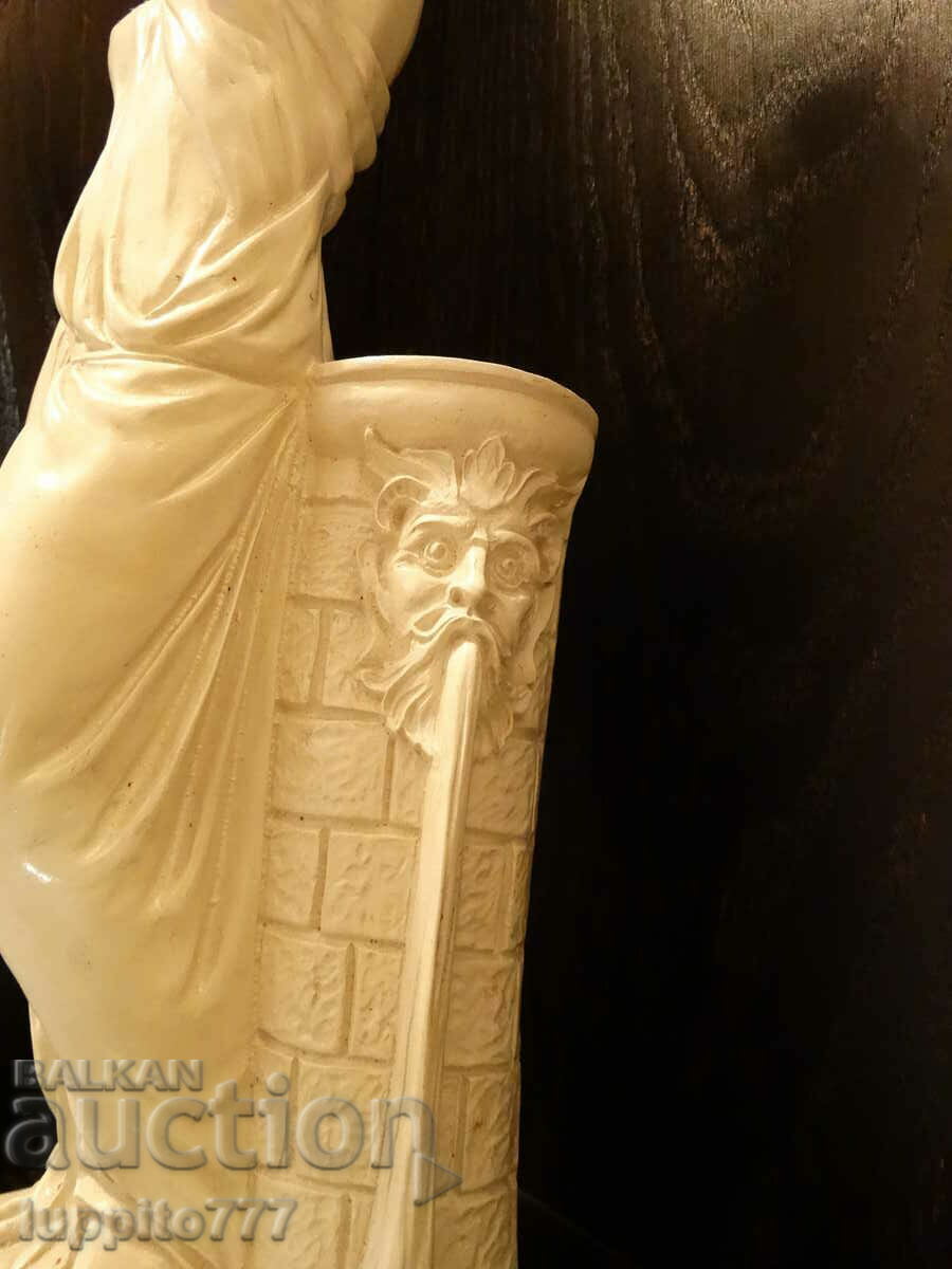 Delivery of Sculpture statuette of an antique female figure with a jar Delivery of Sculpture statuette of an antique female figure with a jar