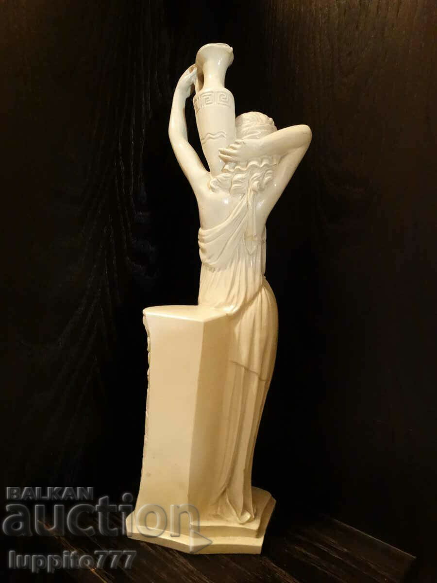 Sculpture statuette of an antique female figure with a jar - 5 Sculpture statuette of an antique female figure with a jar - 5