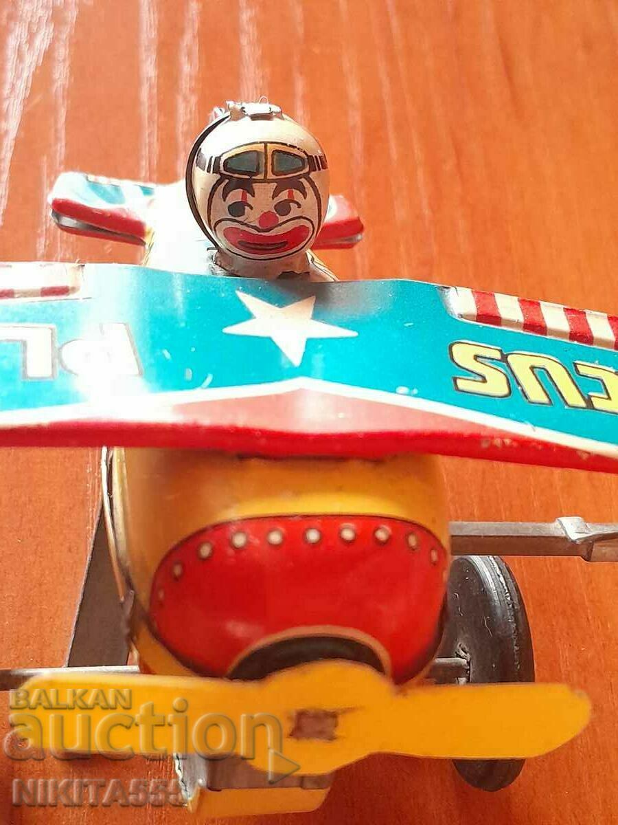 Auction Old rare toy CIRCUS PLANE CP-007-Japan Auction Old rare toy CIRCUS PLANE CP-007-Japan