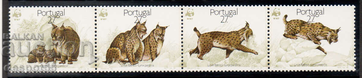 1988. Portugal. WWF - World Animal Protection. Strip.