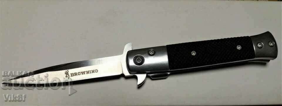 Полу-автоматичен нож 70х170 - Browning, тип стилетo