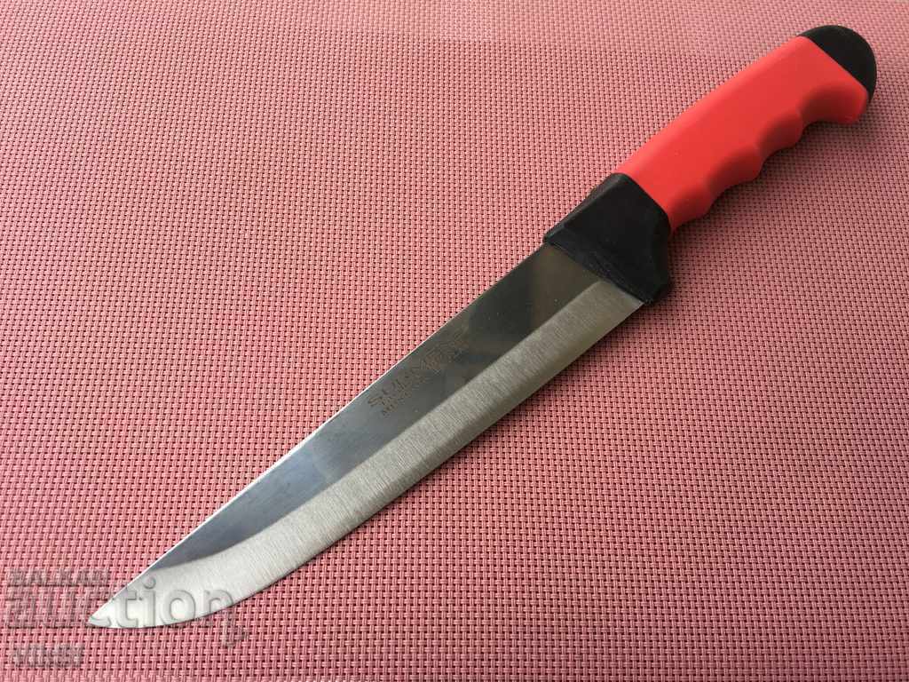 Quality Turkish household knife / of the chef / 180x310 with price 15.50 BGN | € 7.93 Quality Turkish household knife / of the chef / 180x310 with price 15.50 BGN | € 7.93