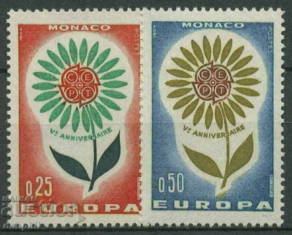 Монако 1964 Eвропа CEПT (**) чиста, неклеймована