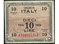 Armata Aliată din Italia Pick 10 lire M13b Ref 4134