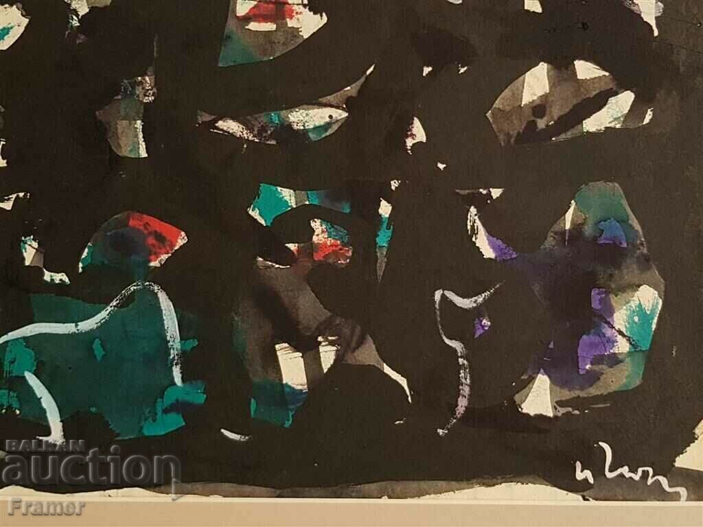 Delivery of Ivan Georgiev-Rembrandt (1938-1994) Composition 3 Delivery of Ivan Georgiev-Rembrandt (1938-1994) Composition 3