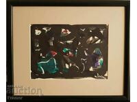 Ivan Georgiev-Rembrandt (1938-1994) Composition 3