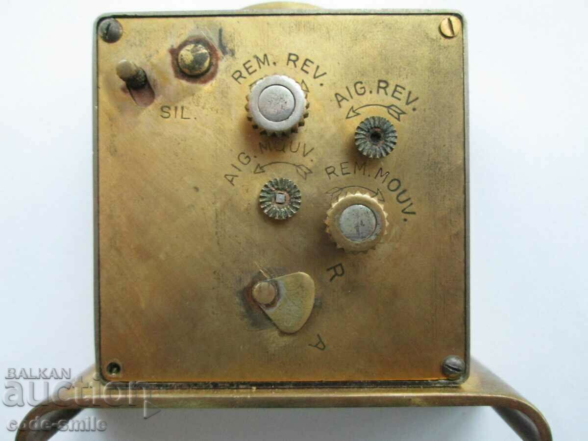 Auction Old watch small alarm clock MIM JAEGER le Coultre Swiss Auction Old watch small alarm clock MIM JAEGER le Coultre Swiss