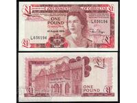 Gibraltar 1 Pound 1988 Pick 20e Ref 6194 Unc